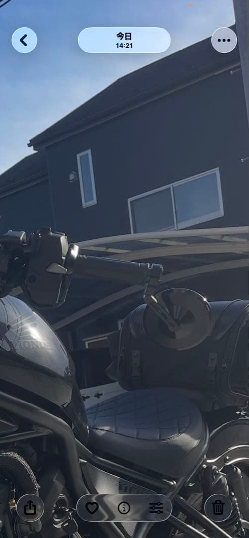 バーエンドミラー　デイトナハイサイダー　MONTANA2