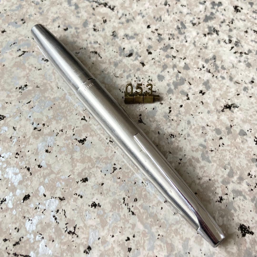 #053 オーバーホール済み 万年筆 レア パイロット PILOT μ ミュー