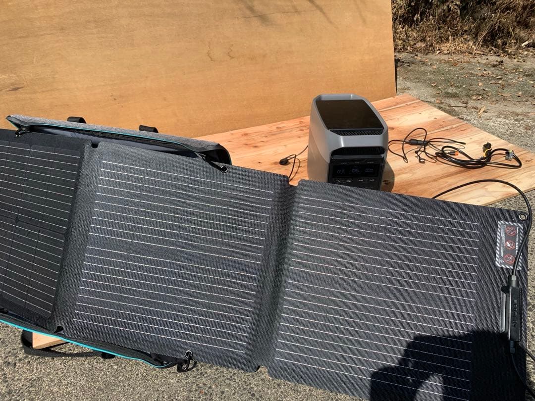 ECOFLOW 110W ソーラーパネル　最終値下げ