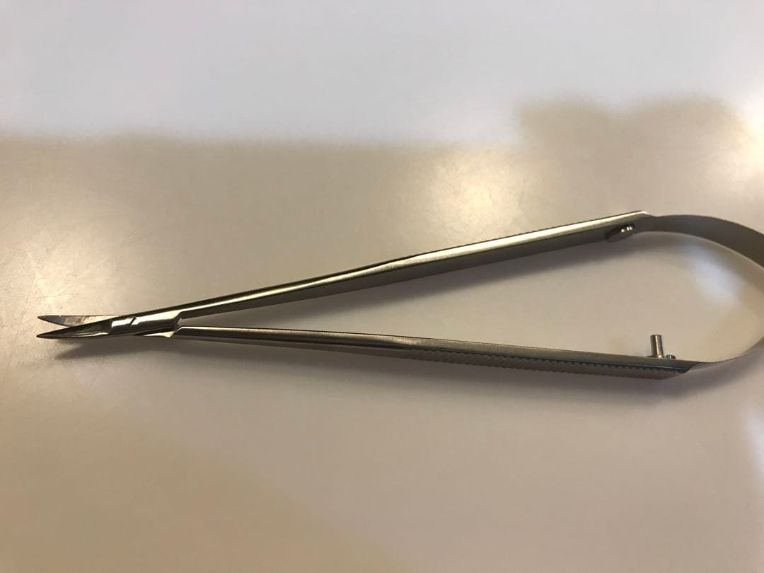 マイクロサージェリー　血管吻合　手術器具 SS②チタンマイクロ剪刀のみ