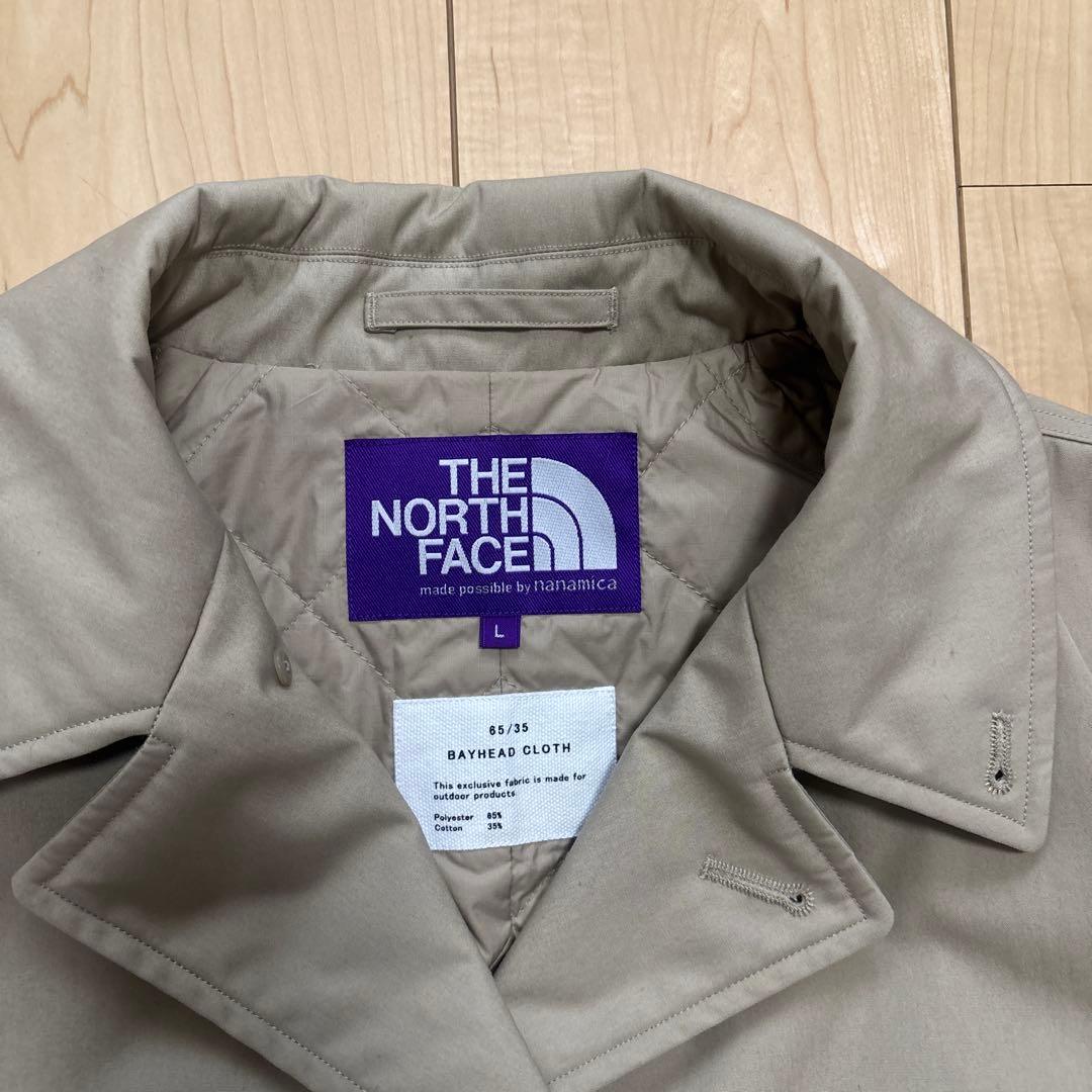 THE NORTH FACE パープルレーベルステンカラーコート Lサイズ