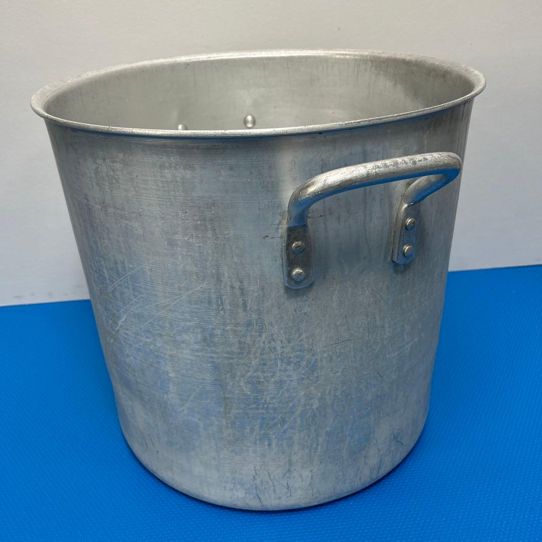 アルミ　寸胴鍋　42㎝　大　業務用