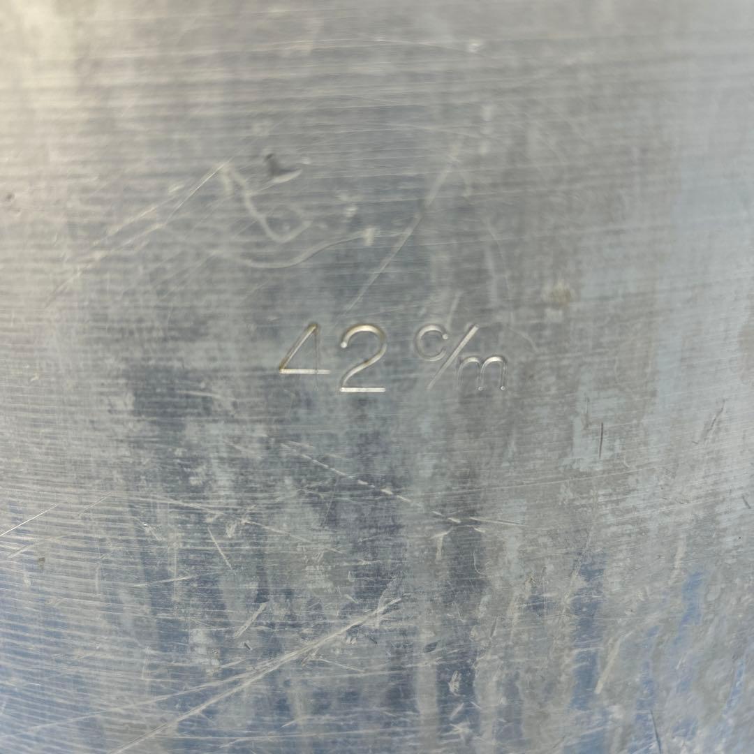 アルミ　寸胴鍋　42㎝　大　業務用