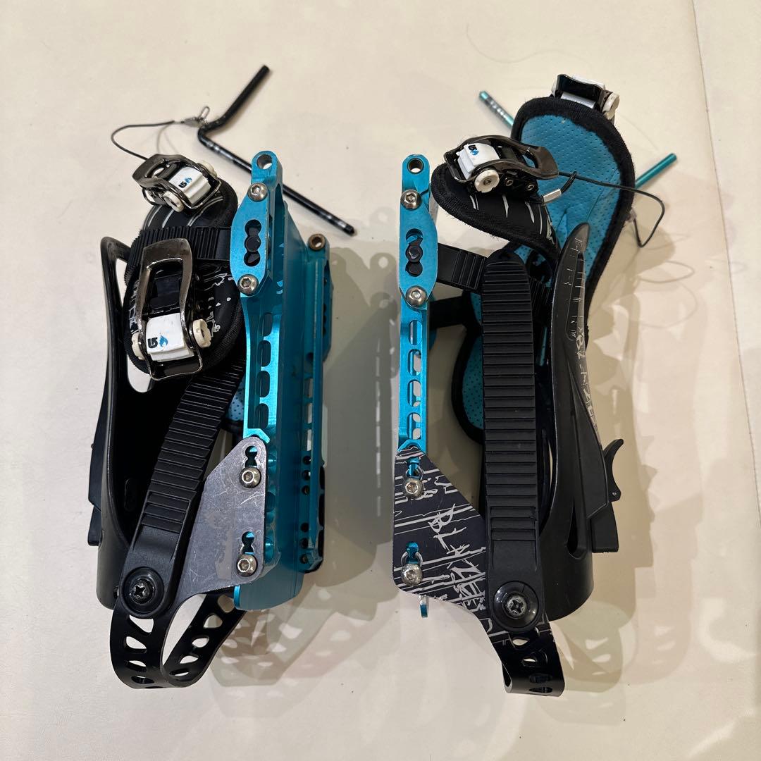 SPARK R&D スプリットボードビンディング ブラック/ターコイズ