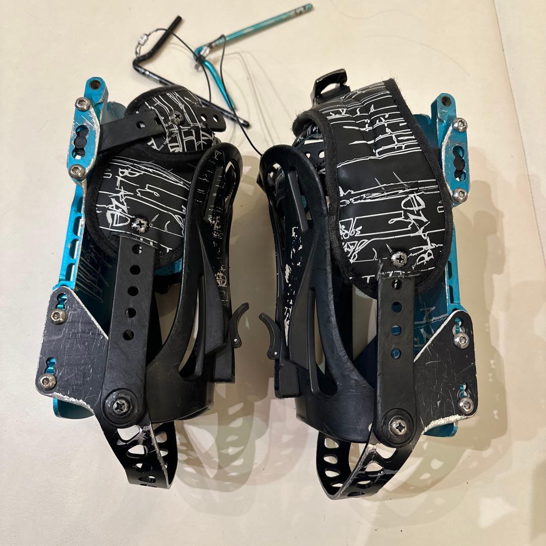 SPARK R&D スプリットボードビンディング ブラック/ターコイズ