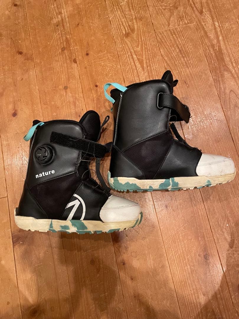 nature スノーボード 130cm バインディング付き