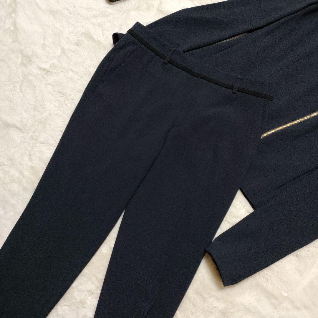 美品　beige, 　ベイジ　スーツ　セットアップ　ネイビー　ストレッチ