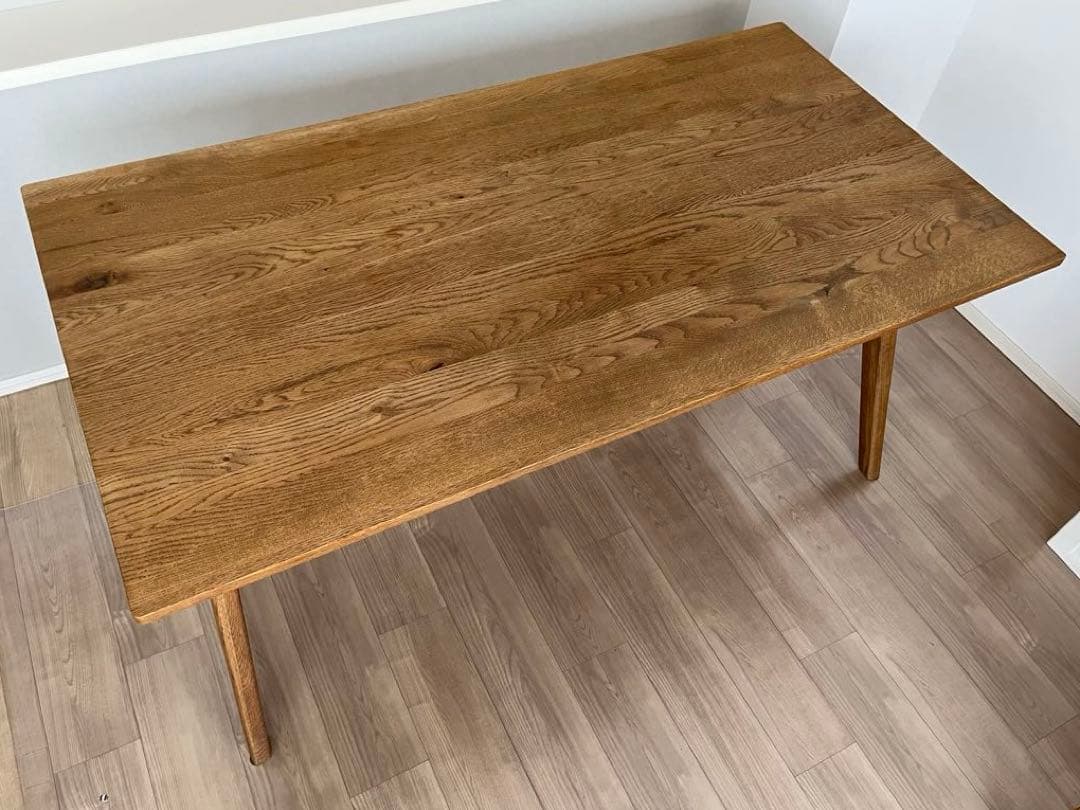 unico ADDAY 木製 ダイニングテーブル 150cm