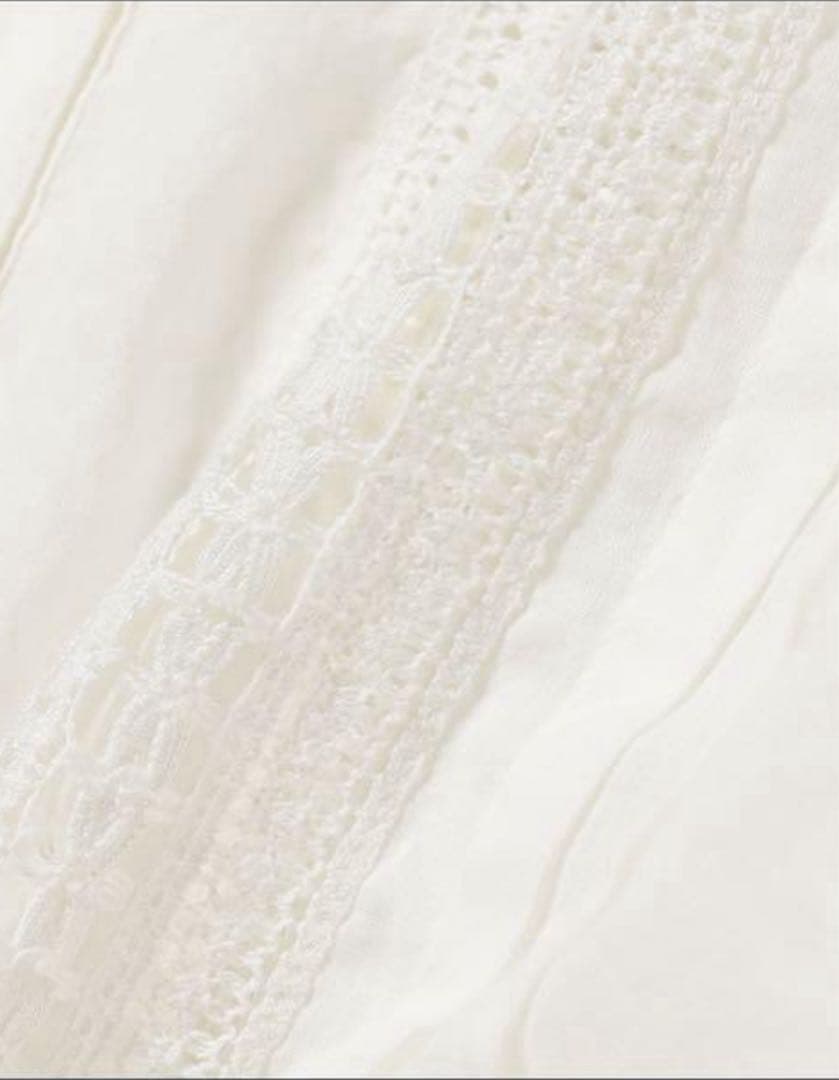 BEAMS BOY ヴィンテージ レース ショートシャツ