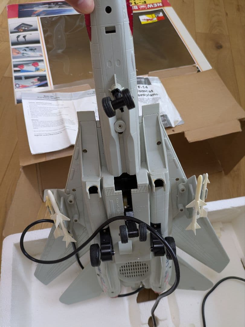 【激レア】NEW BRIGHT F-14 TOMCAT ラジコン　大型商品