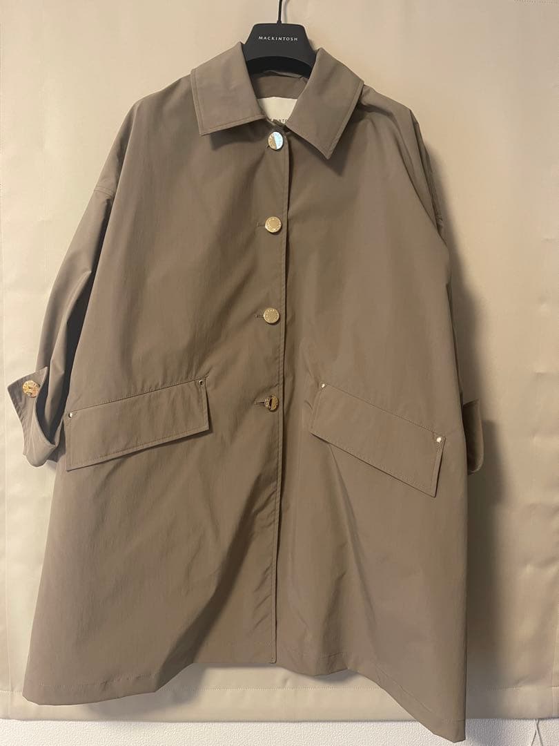 IENA マッキントッシュ　別注HUMBIE ステンカラーショートコート