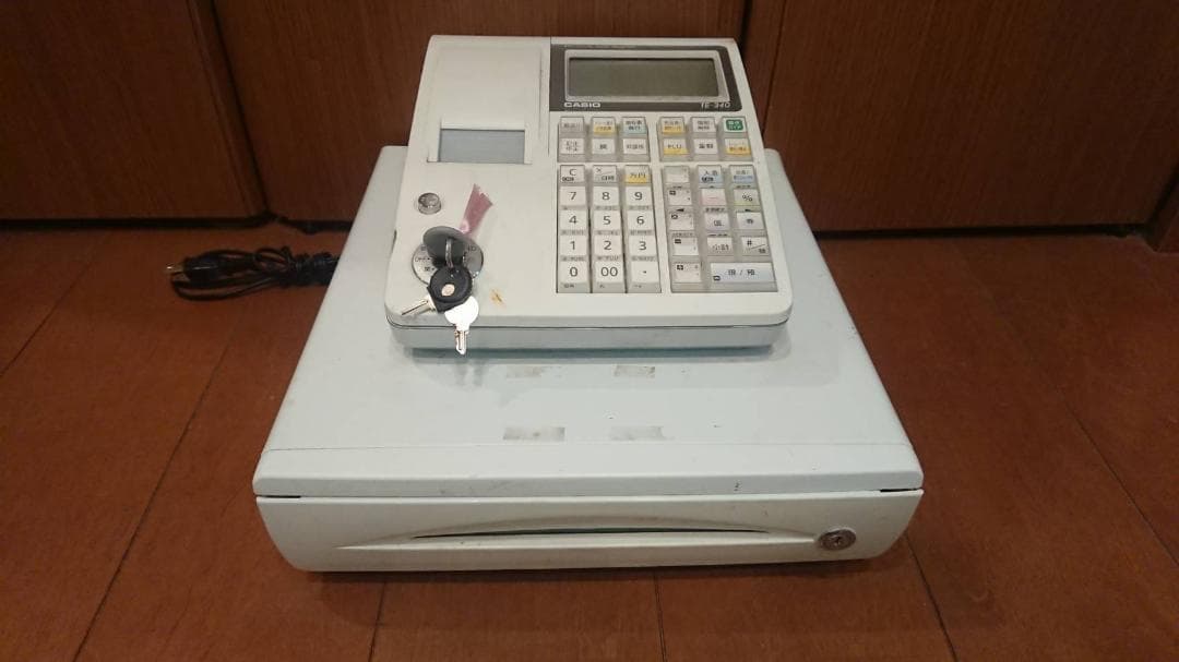 カシオ レジスター TE-340WE ホワイト