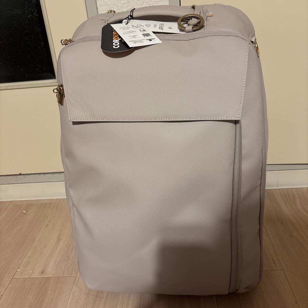 【未使用】ミレスト ソフトキャリーケース グレージュ