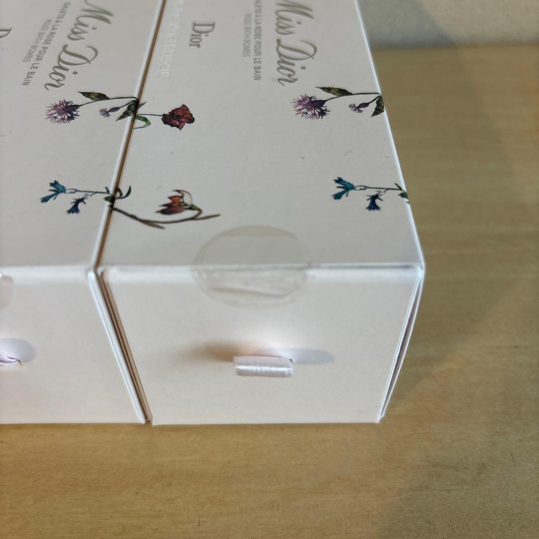 【2箱セット】ディオール ミス ディオール ローズ バスボム