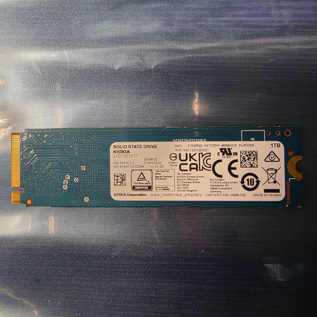 KIOXIA EXCERIA PLUS G4 1TB 内蔵型SSD【未使用品】