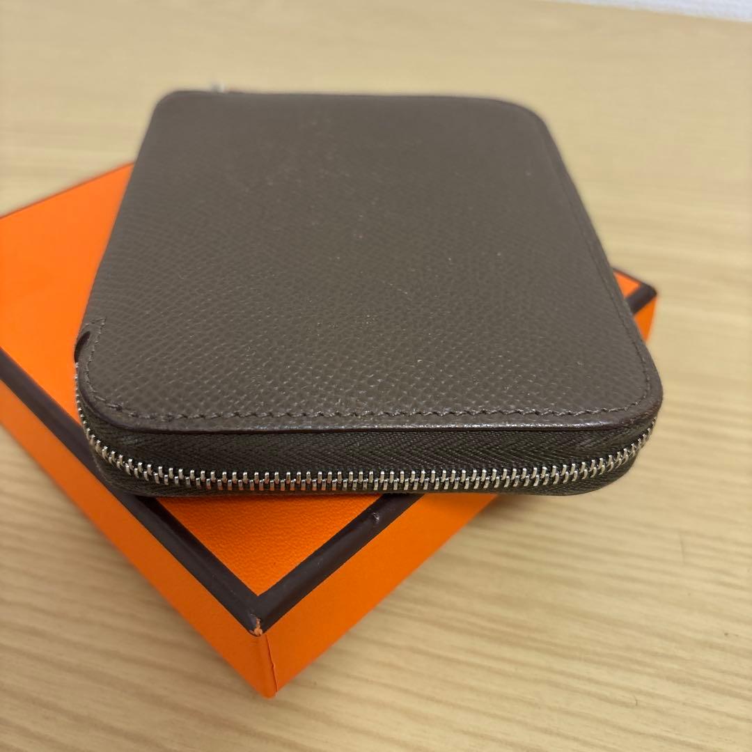 HERMESブラウンレザーケース 箱付き