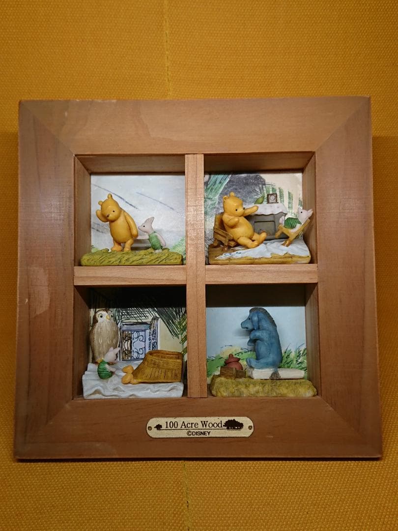 ディズニー　プーさん　フィギュア　置物　インテリア　工芸品　美術品　A1020