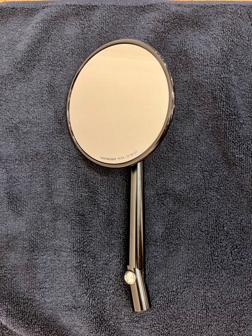 デイトナ　バイクミラー　HIGHSIDER モンタナ ブラック 98581