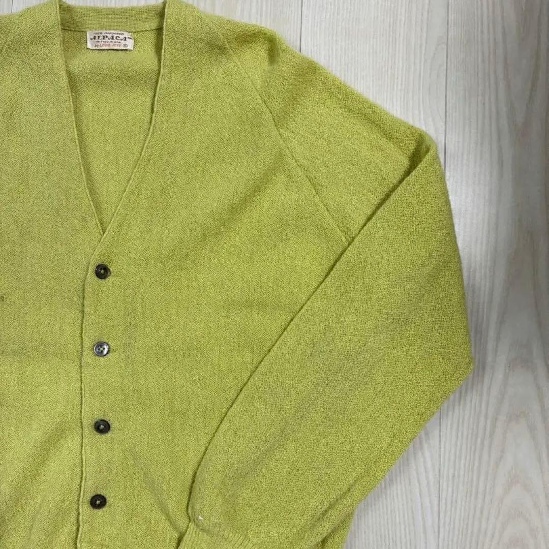 【60s vintage】LORD JEFF アルパカ カーディガン USA製