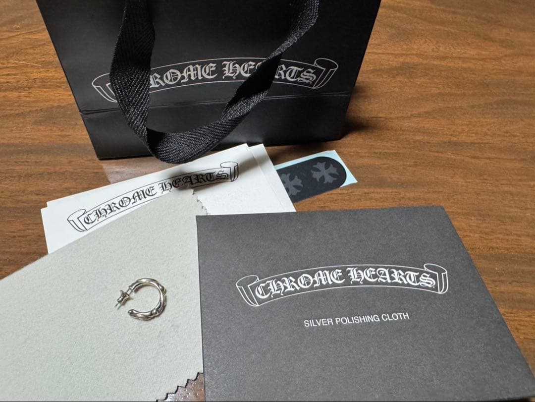 正規品 新品CHROME HEARTS シルバー ピアス(片耳用)
