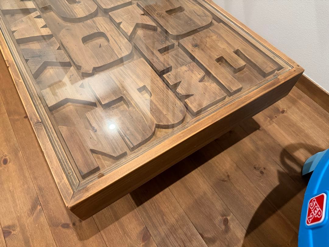 リビングテーブル　ABCテーブル