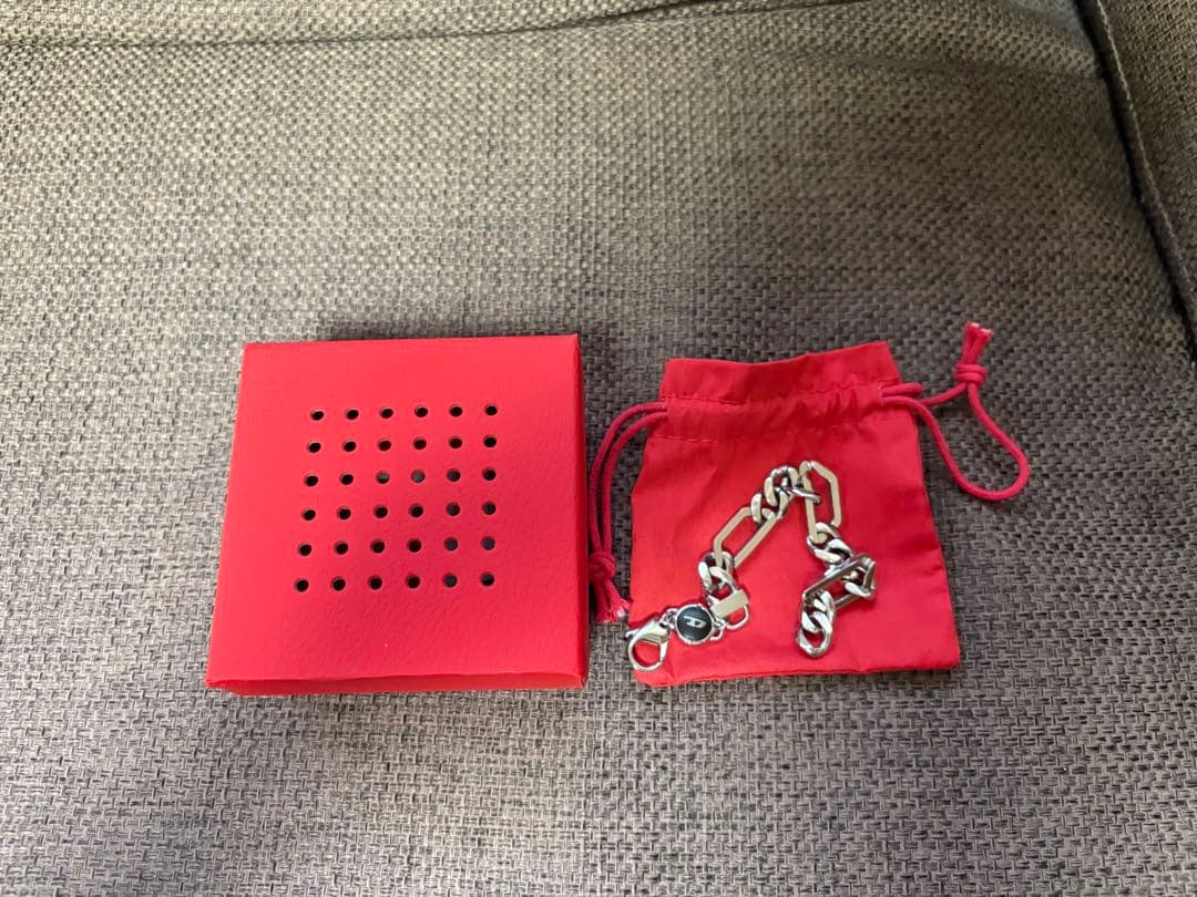 美品【DIESEL】 ディーゼル ブレスレット DX135100DJW ロゴ