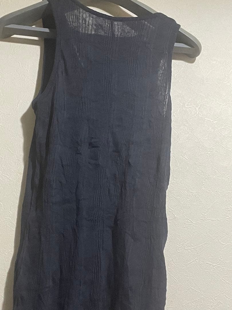 rrrダークブルーandイフブラックボーンタンクトップandブリーチスター