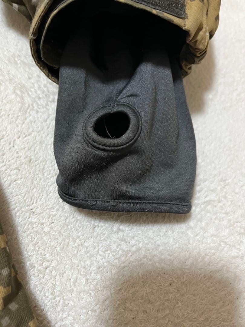 90s local art work デジカモ ハードシェルジャケット　L