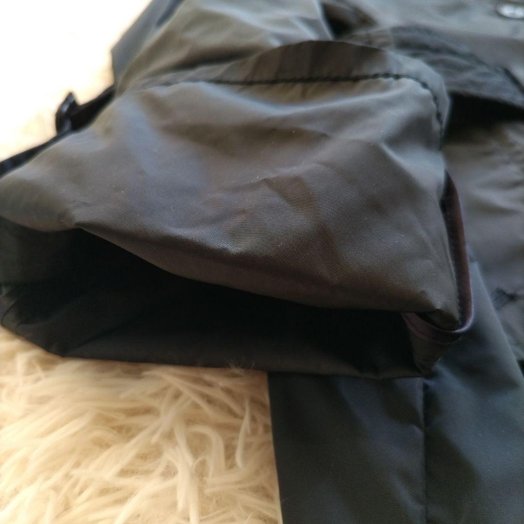 美品♡アクアスキュータム レディース トレンチコート ネイビー 44 XL