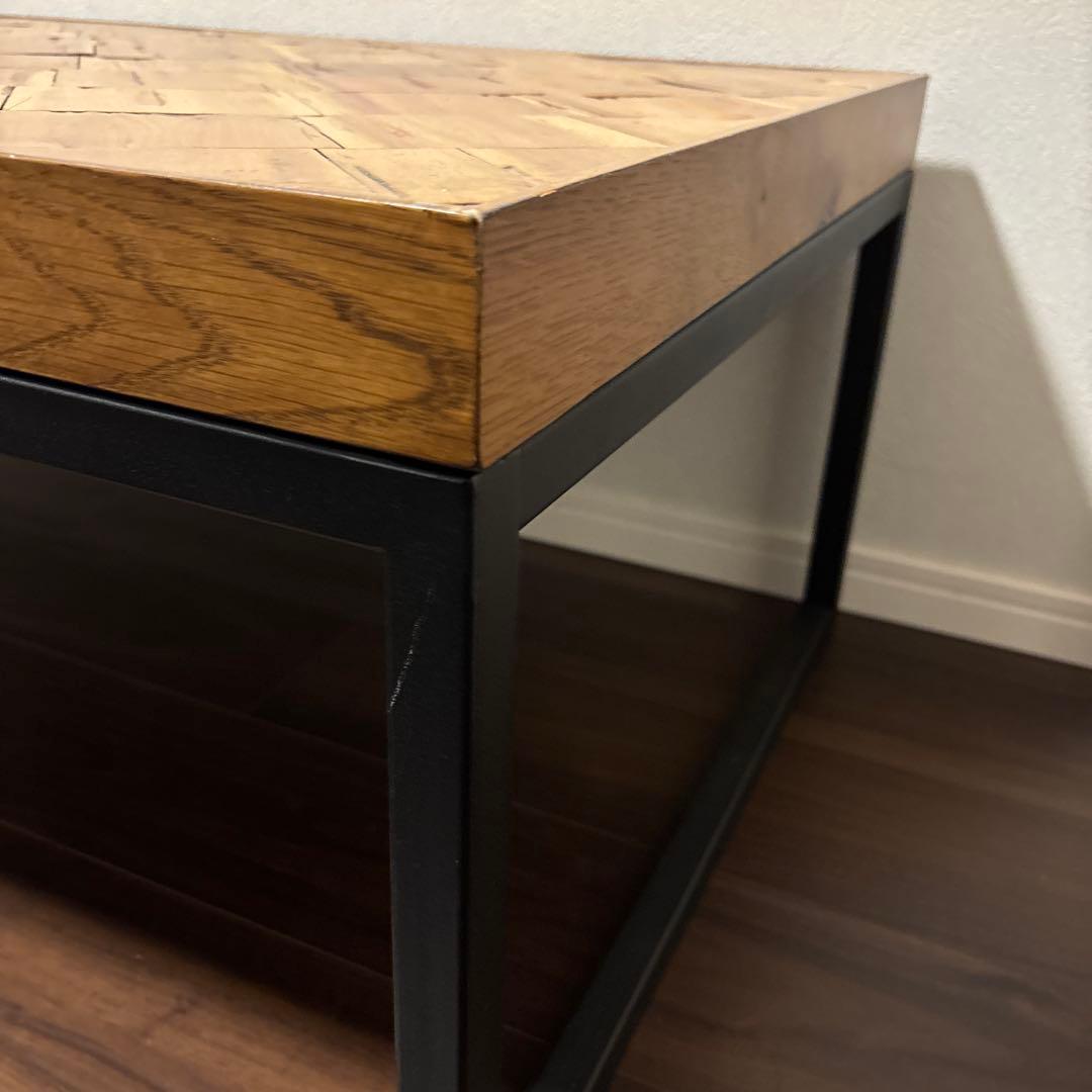 ニトリ　ロウバストウッドセンターテーブル