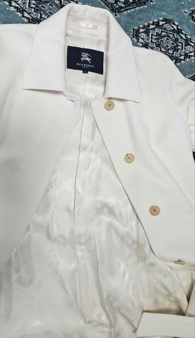 BURBERRY ホワイト コート