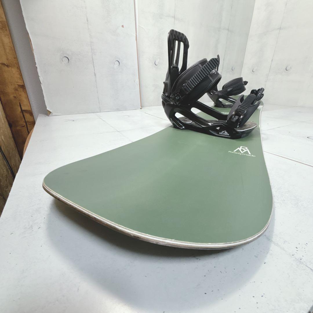スノボSET　READYMADEレディメイド MOB148×サロモン PACT