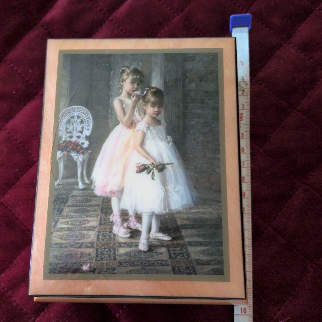 イタリア製オルゴールERCOLANO社ジュエリーボックス