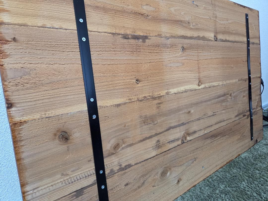 無垢×アイアン　こたつローテーブル