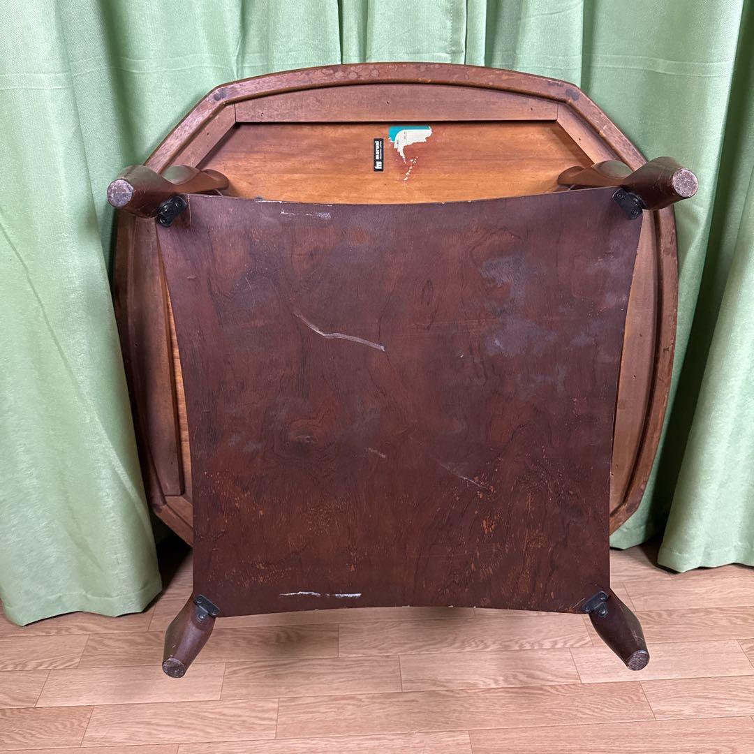 maruni マルニ ラウンドセンターローテーブル ベルサイユ 猫足 送料無料