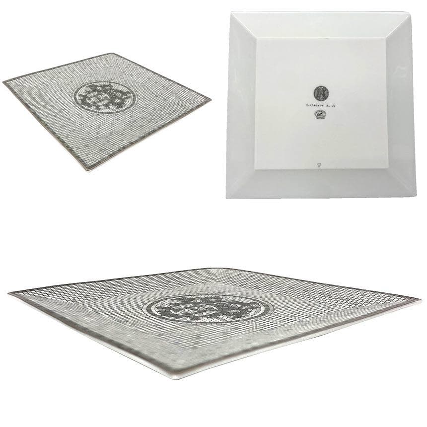 HERMES モザイクヴァンキャトル スクエアプレート 角皿 aq12303