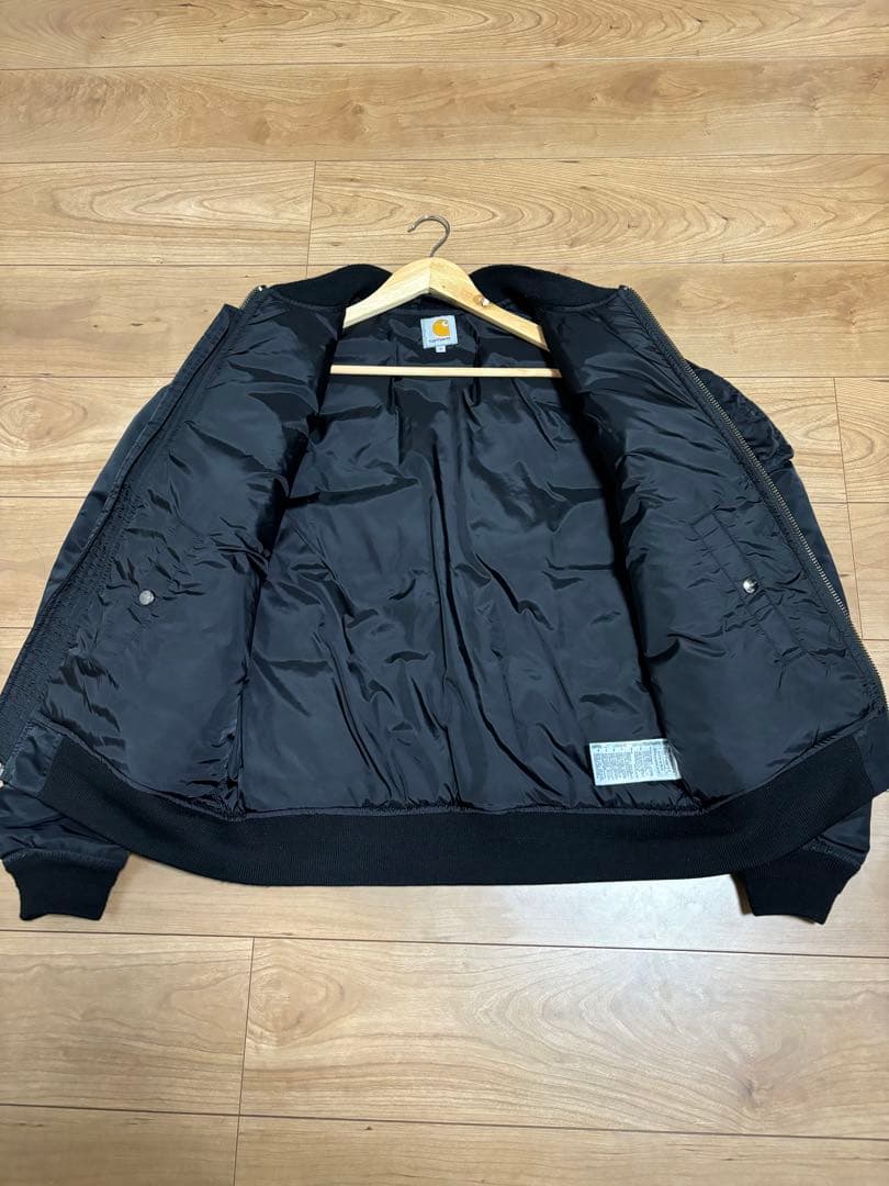 最終価格Carhartt MA-1 ジャケット Sサイズ ブラック