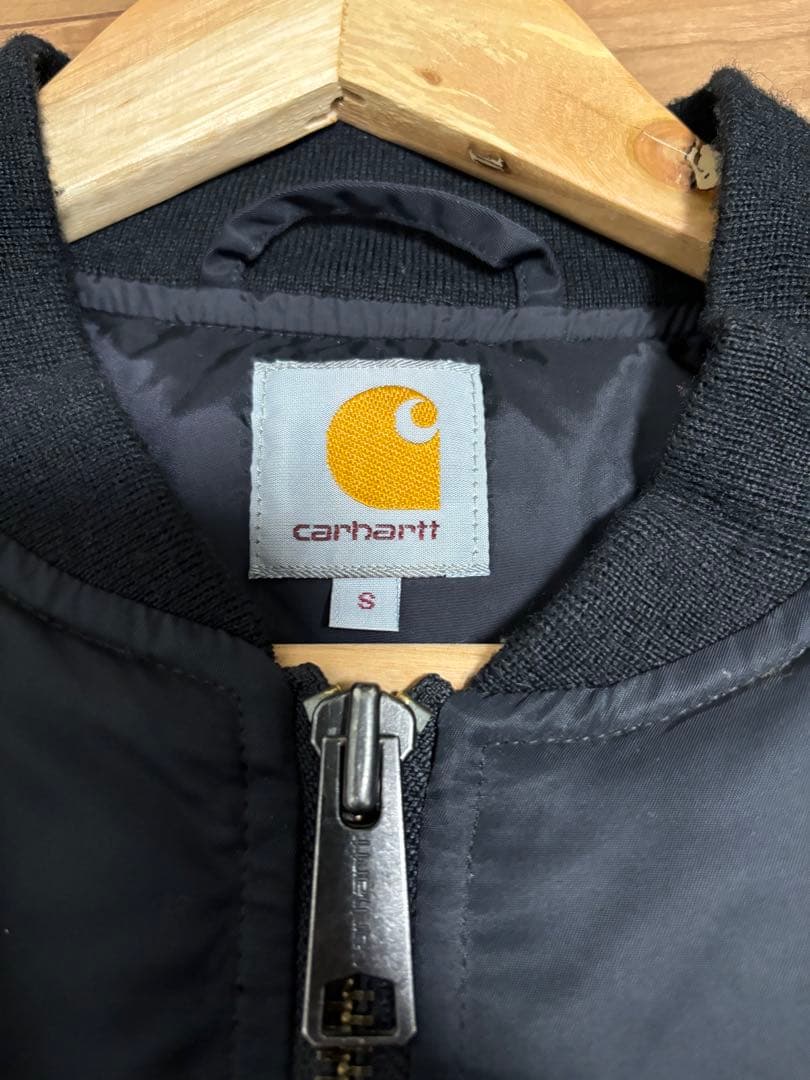 最終価格Carhartt MA-1 ジャケット Sサイズ ブラック
