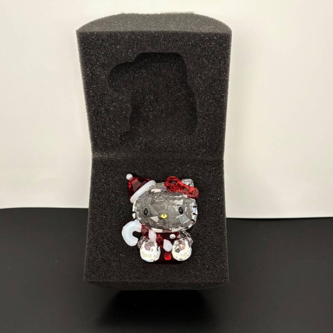 極美品 希少 レア スワロフスキー ハローキティ サンタクロース クリスマス