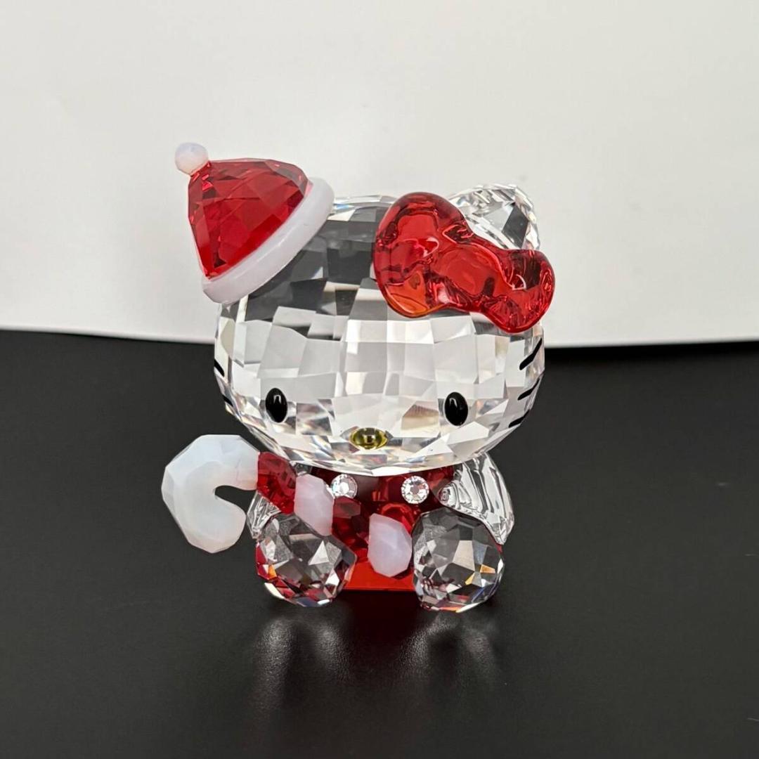 極美品 希少 レア スワロフスキー ハローキティ サンタクロース クリスマス