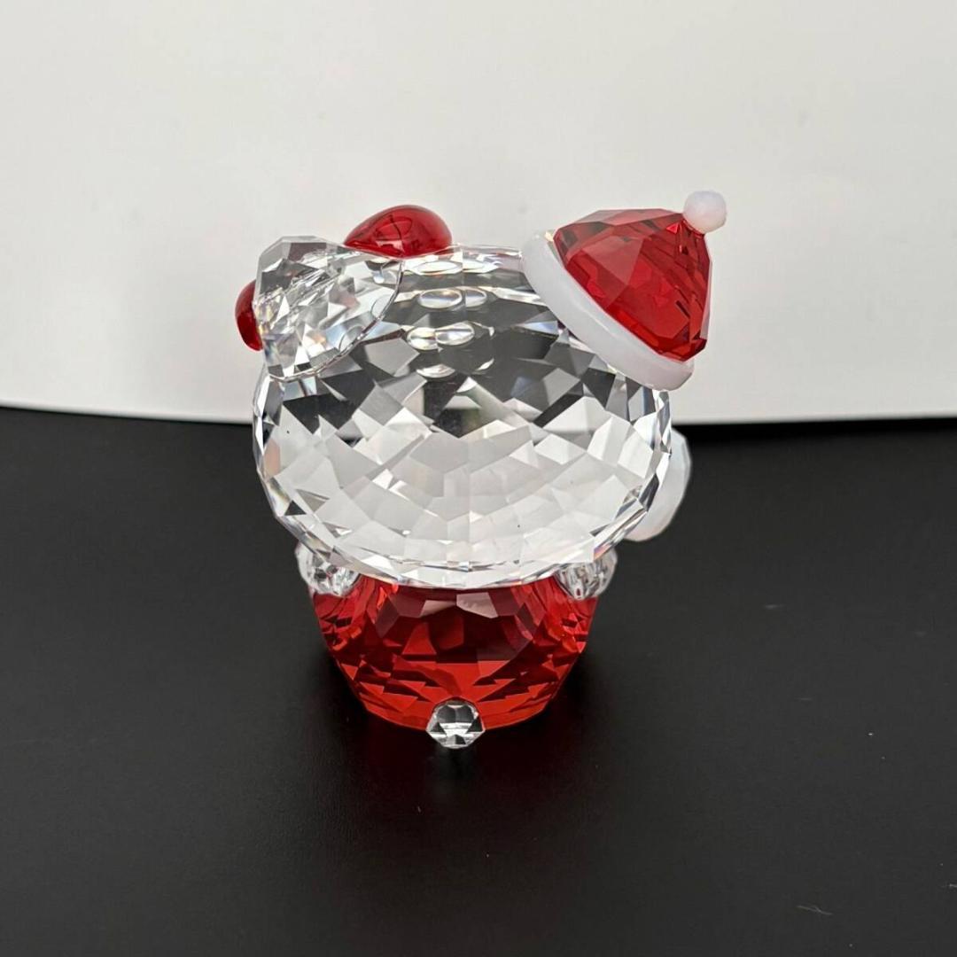 極美品 希少 レア スワロフスキー ハローキティ サンタクロース クリスマス