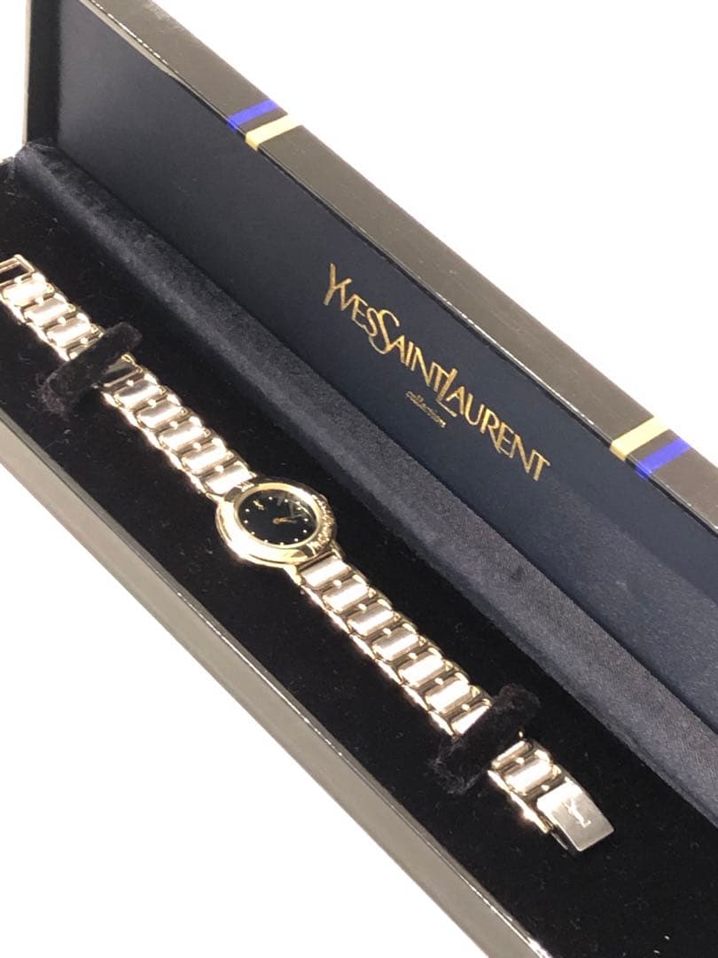 YSL イヴ・サンローラン　腕時計 2200-229789Y【電池交換済】