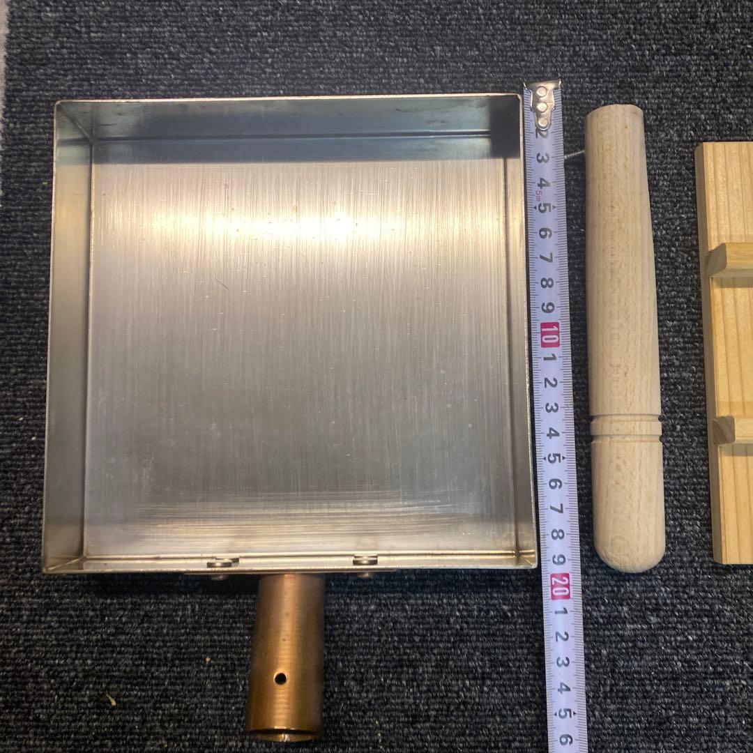 胴製　卵焼き器　玉子焼き　出し巻き　伊達巻　木蓋付き