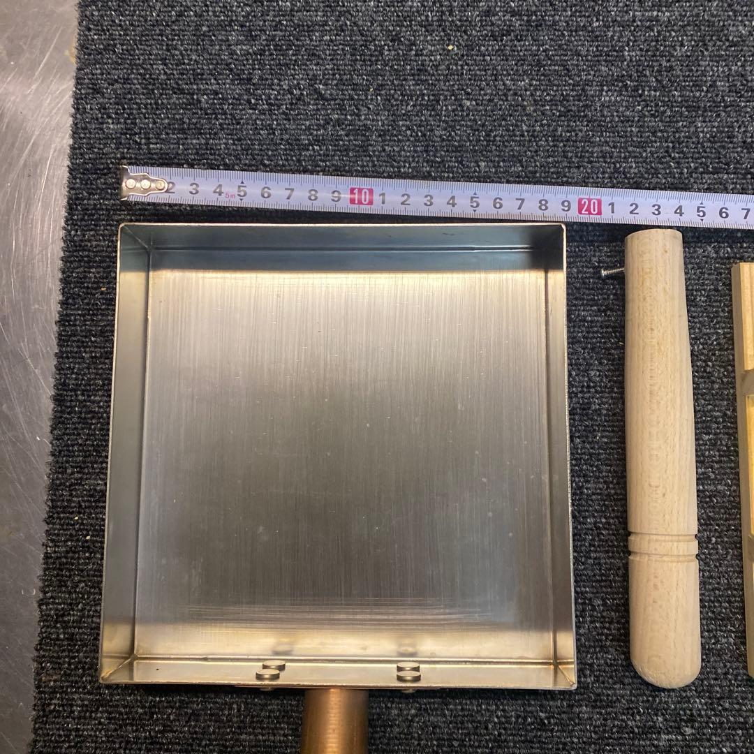 胴製　卵焼き器　玉子焼き　出し巻き　伊達巻　木蓋付き