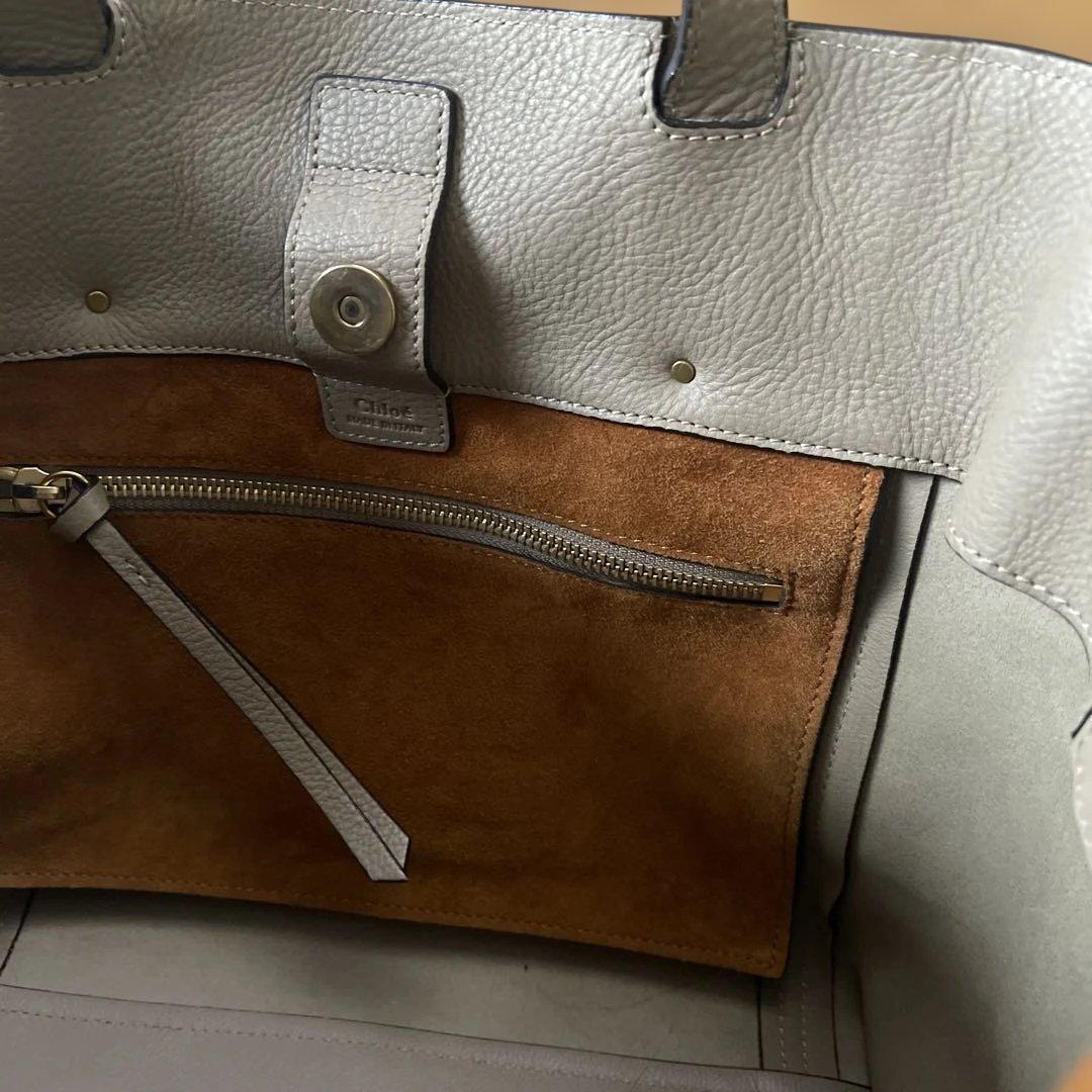 Chloé グレー トートバッグ