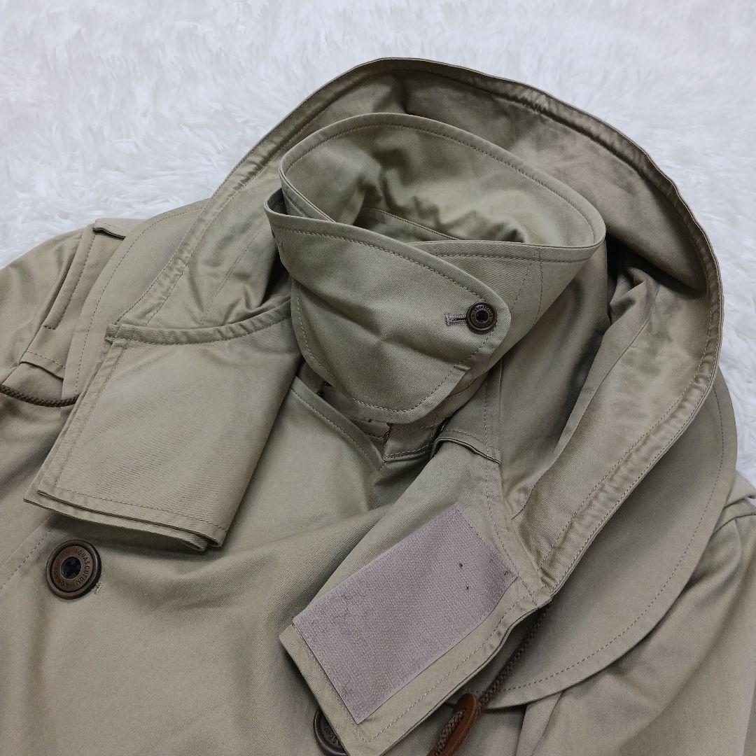 ✨レアデザイン✨アクアスキュータム　トレンチコート　フード付き　36