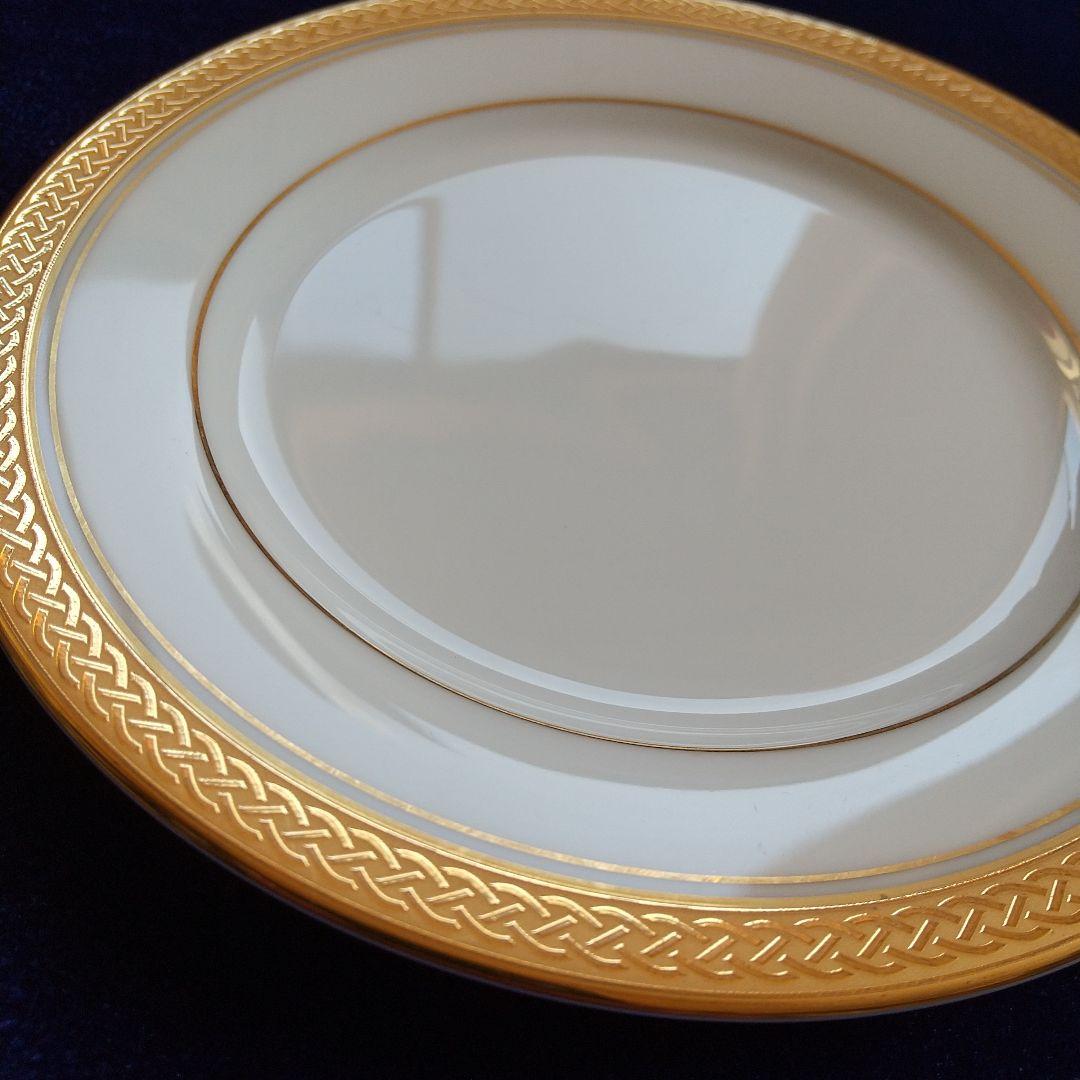 未使用 9枚 ノリタケ GOLD RlDGE 大皿 4枚 中皿 5枚