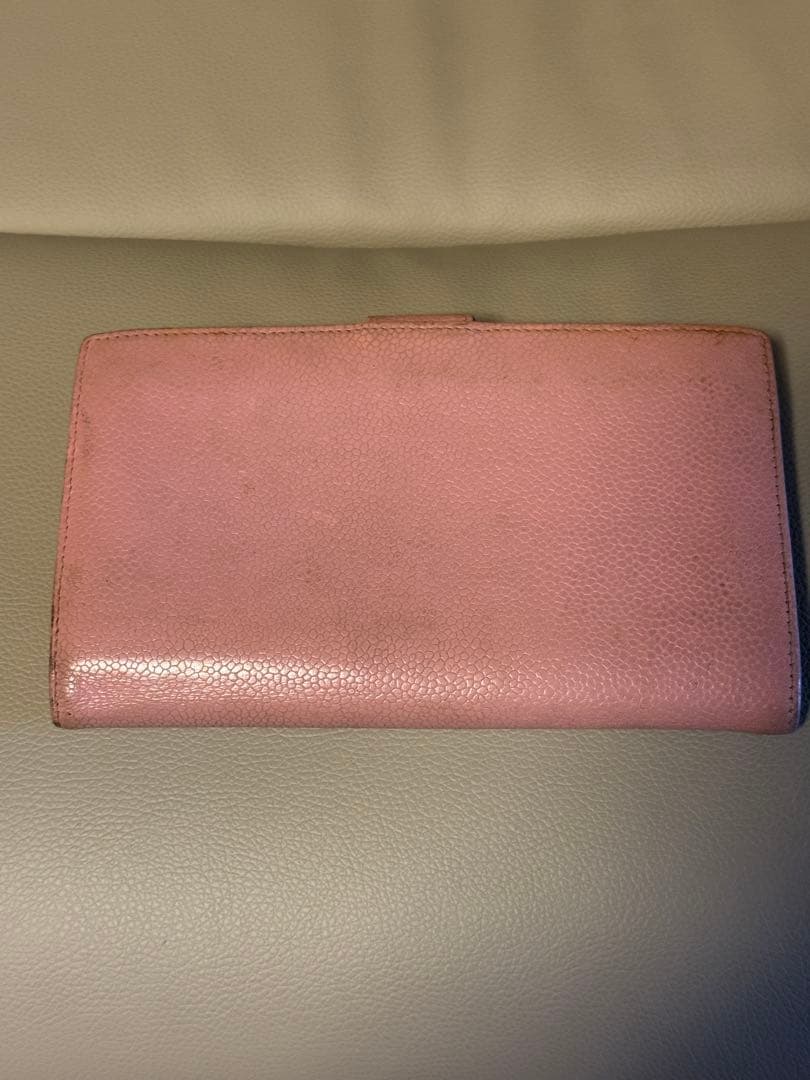 CHANEL 長財布 ピンク