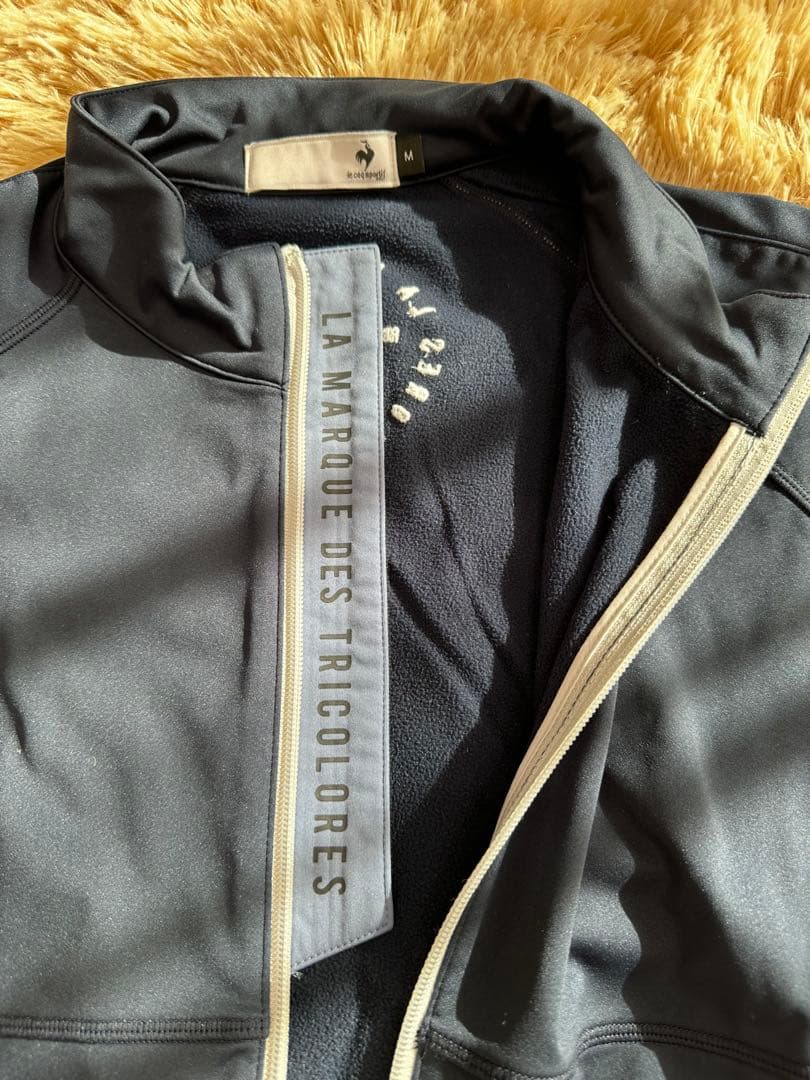 上下セット／le coq sporting GOLF／極暖／裏ボア／M／紺色