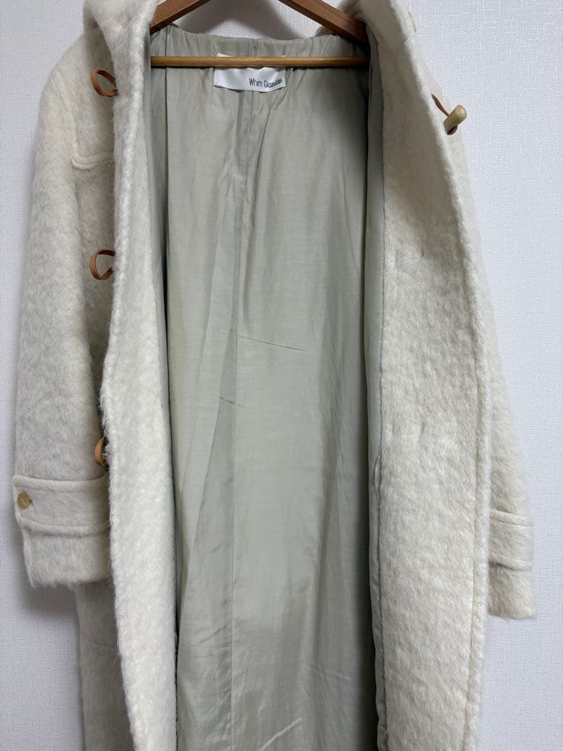 ヴィムガゼット、 ホワイト ダッフルコート